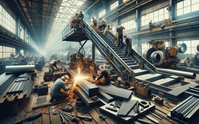 Produkcja Schodów Przemysłowych – Rzemiosło i Technika